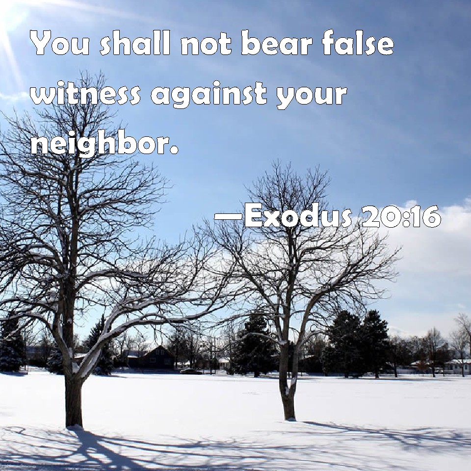 do-not-bear-false-witness