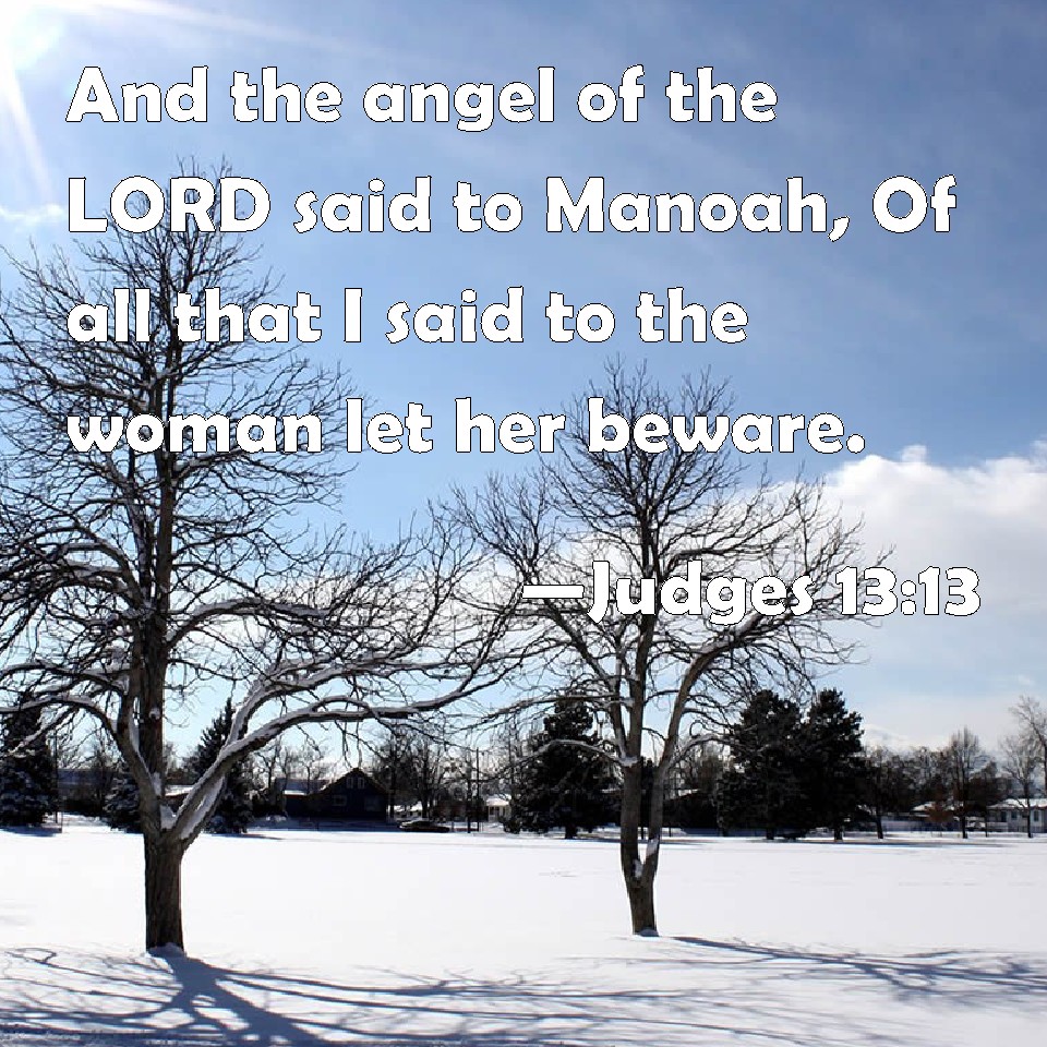 MANOAH & THE ANGEL OF THE LORD MANOAH & THE ANGEL OF THE LORD