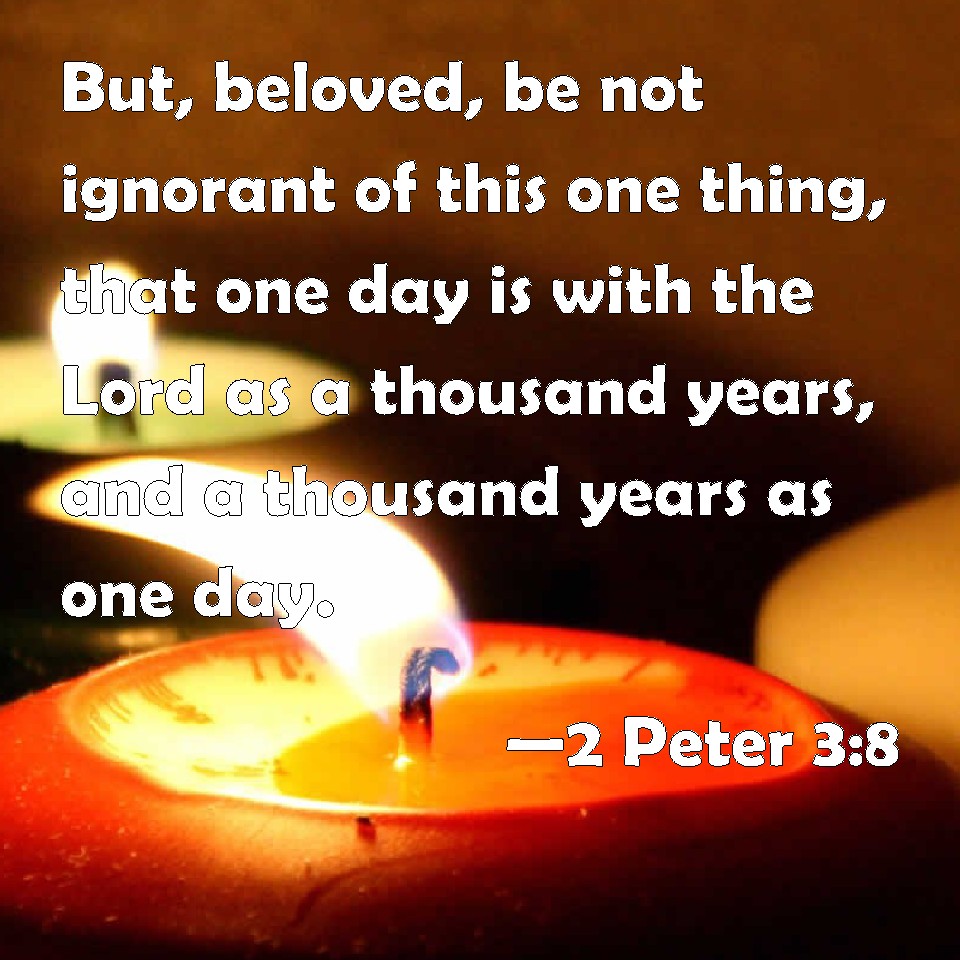 a day is as a thousand years kjv