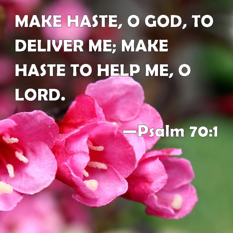 Image result for psalms 70:1 kjv