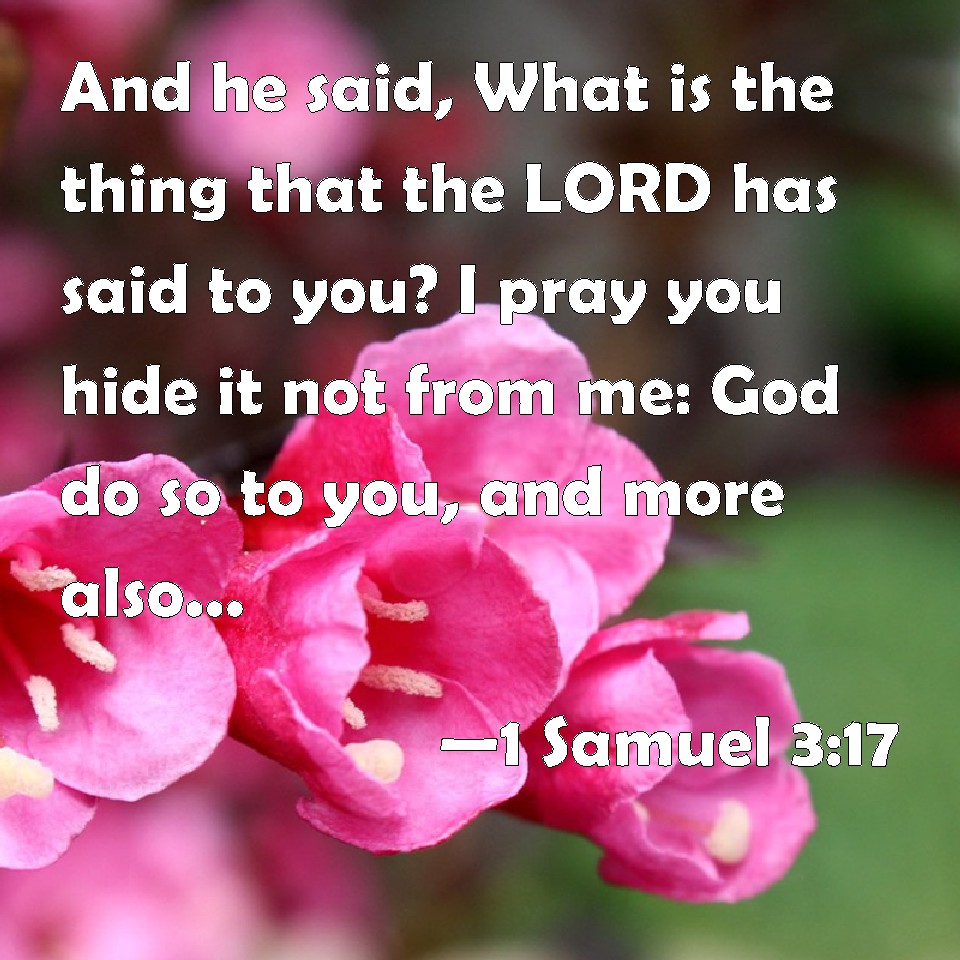 1-samuel-3-17-and-he-said-what-is-the-thing-that-the-lord-has-said-to