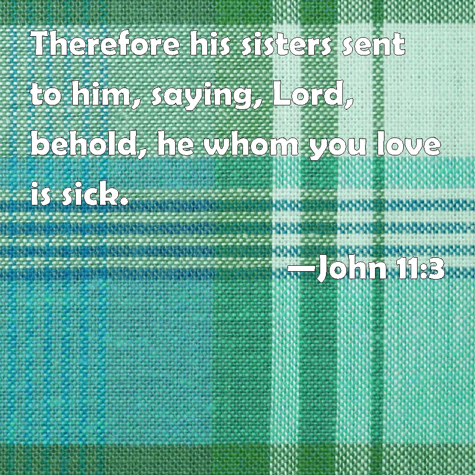 john-11-3-therefore-his-sisters-sent-to-him-saying-lord-behold-he