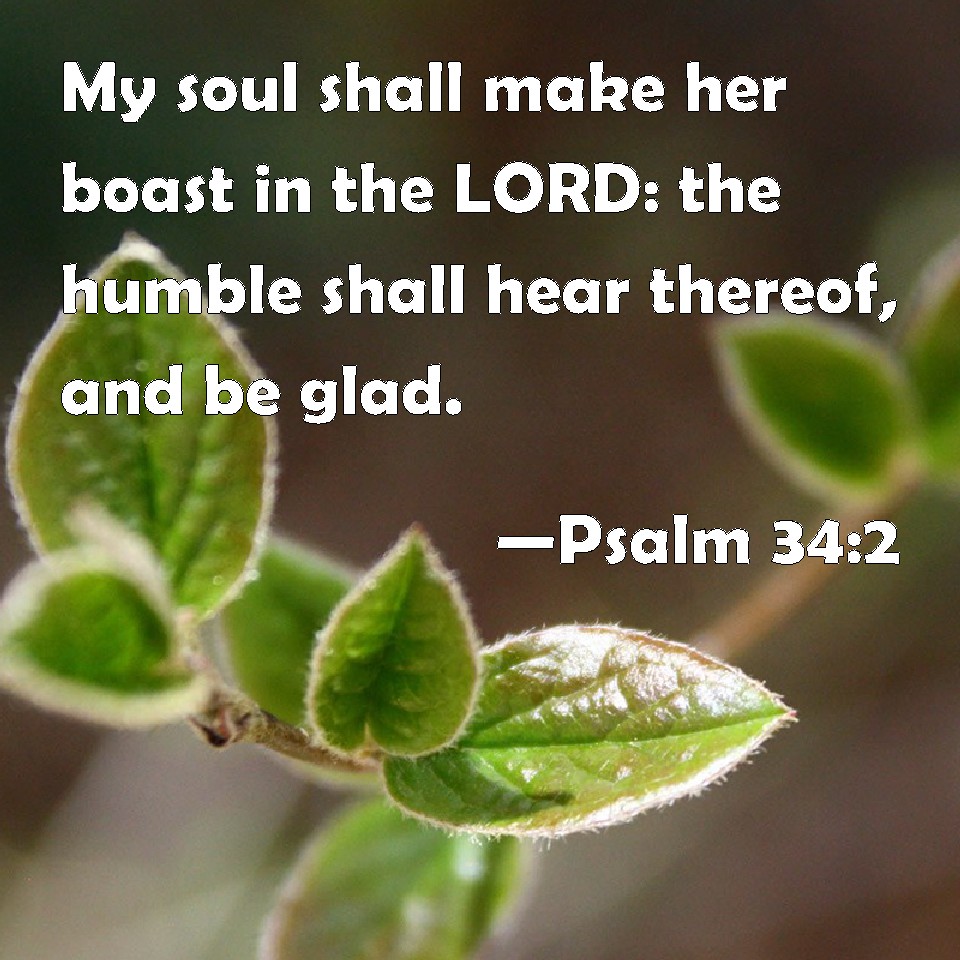 Psalm 34 2 Meaning