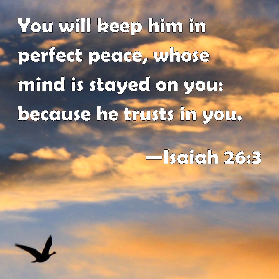 kjv he will keep in perfect peace