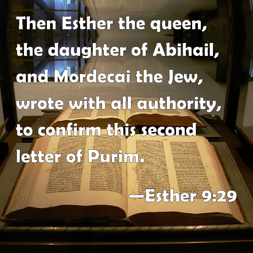 Kuvahaun tulos haulle Esther 9:29