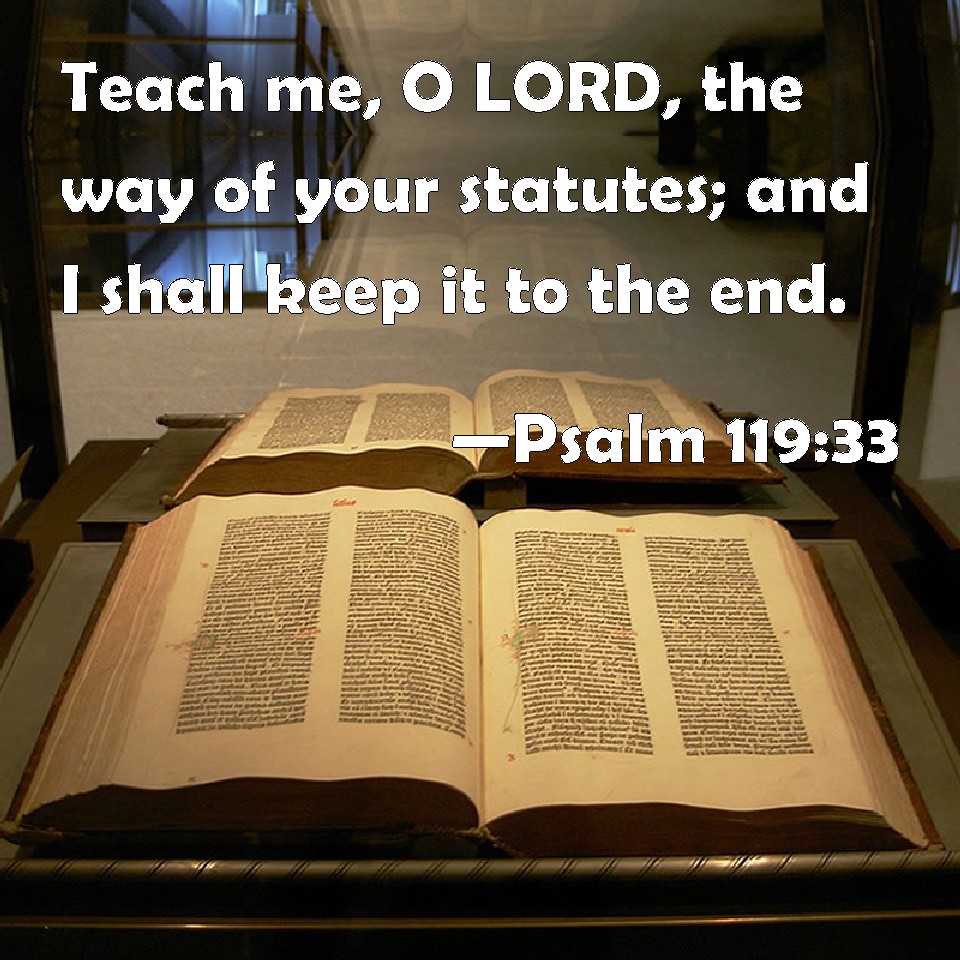 Psalm 119 33 37 DellanaChaela
