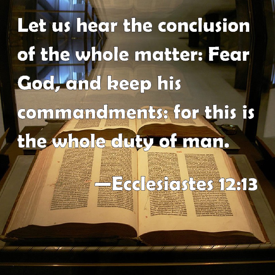 ecclesiastes 12 13-14