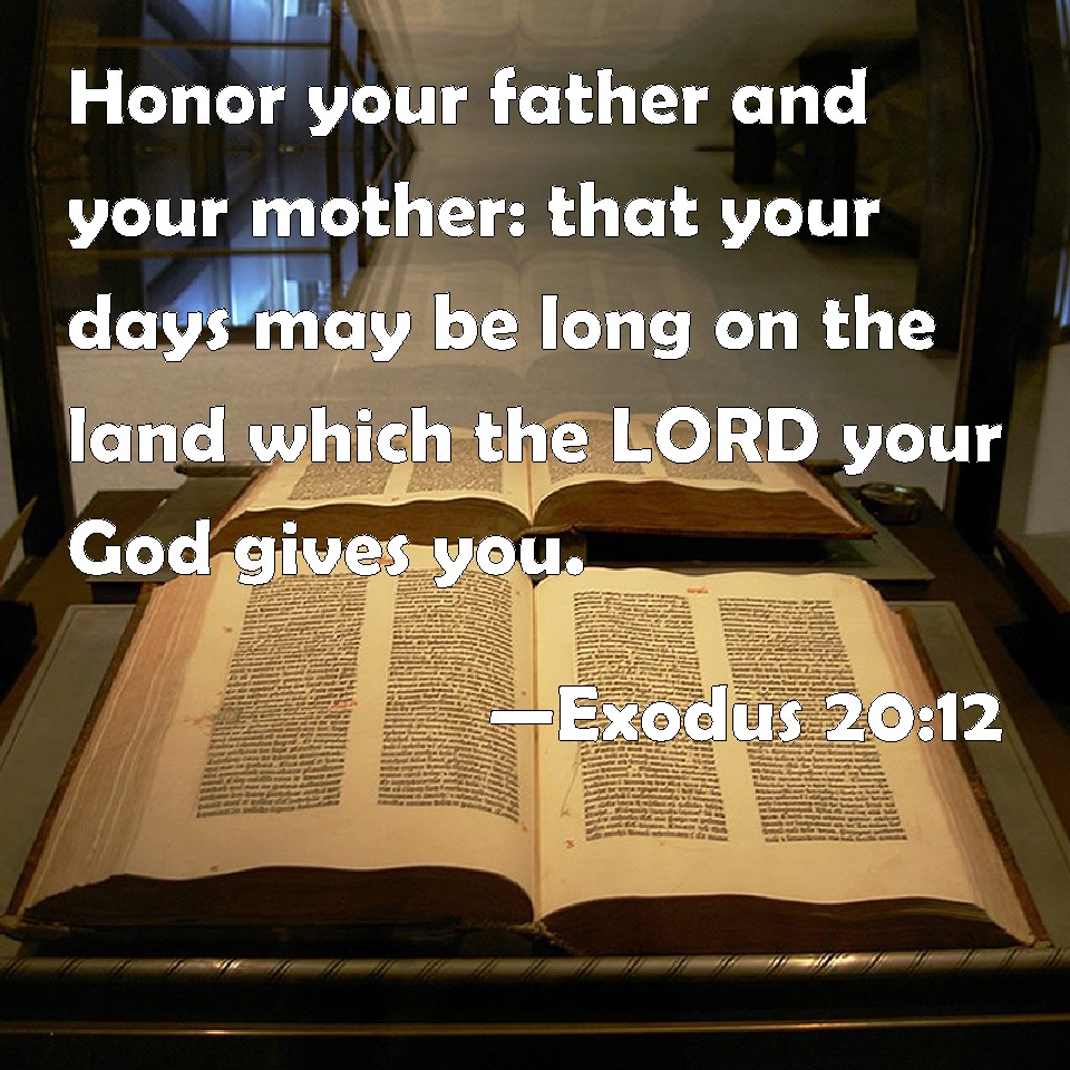 honor thy father and mother kjv