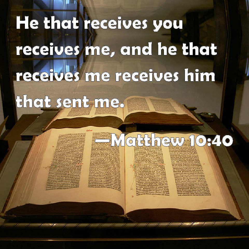 matthew 10 40