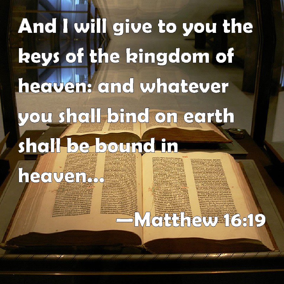 What Does it Mean We Will Be Given the Keys to the Kingdom? (Matthew 16:19)