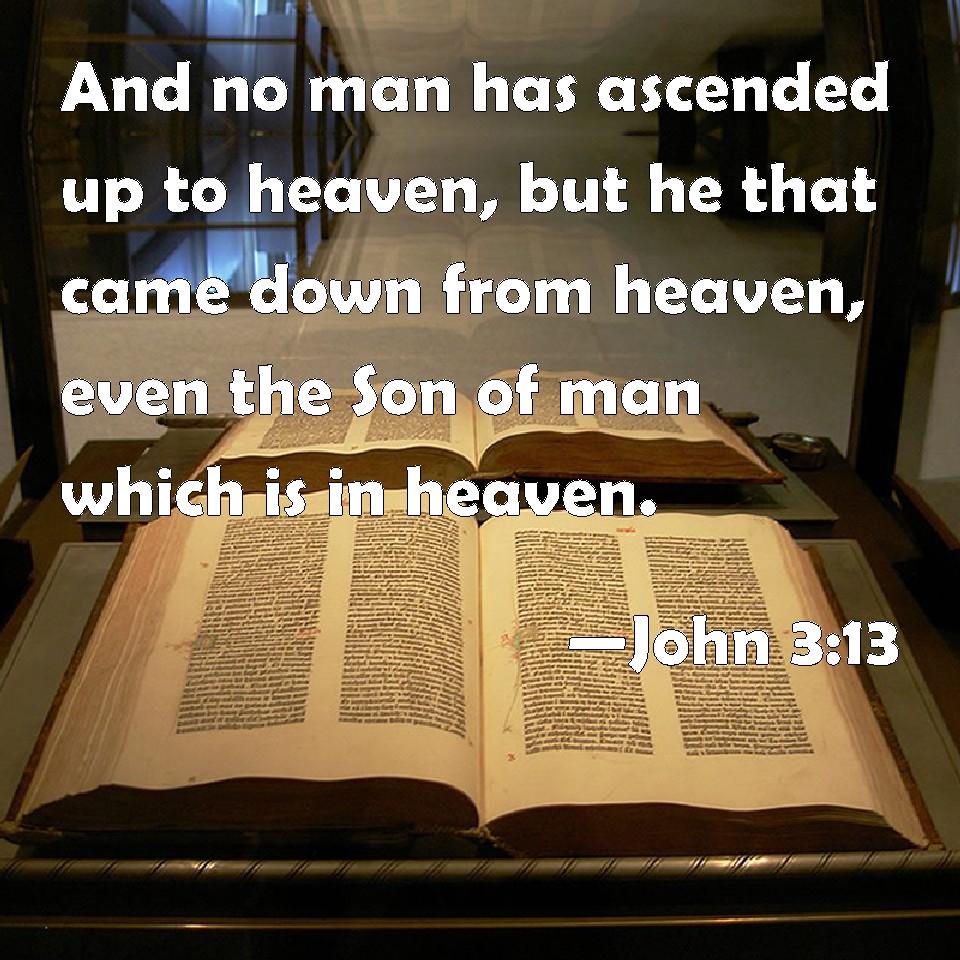Image result for john 3:13