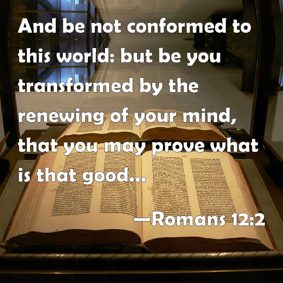 Romans 12 2 Message Translation