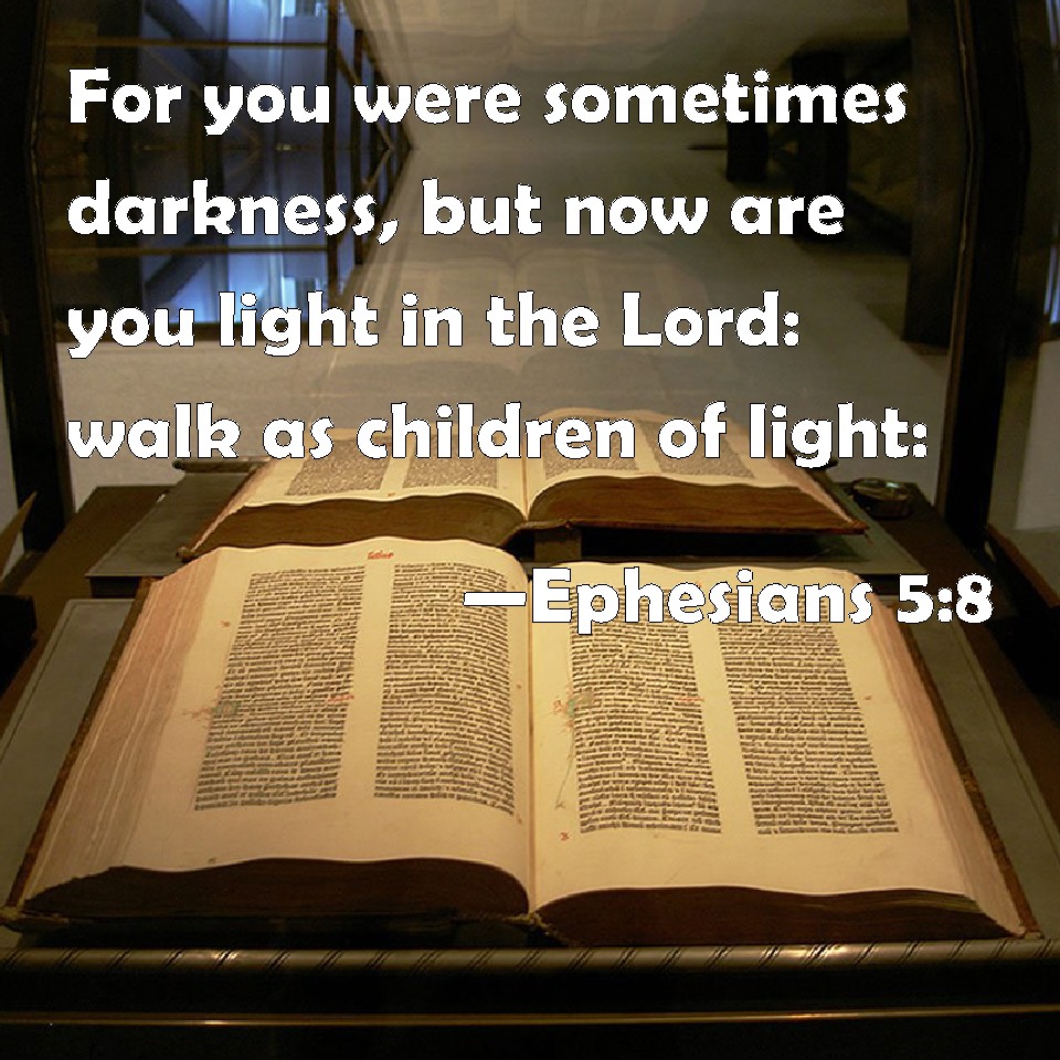 ephesians 5 8