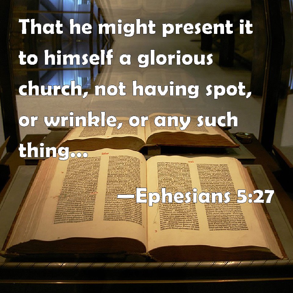 ephesians 5 25 27