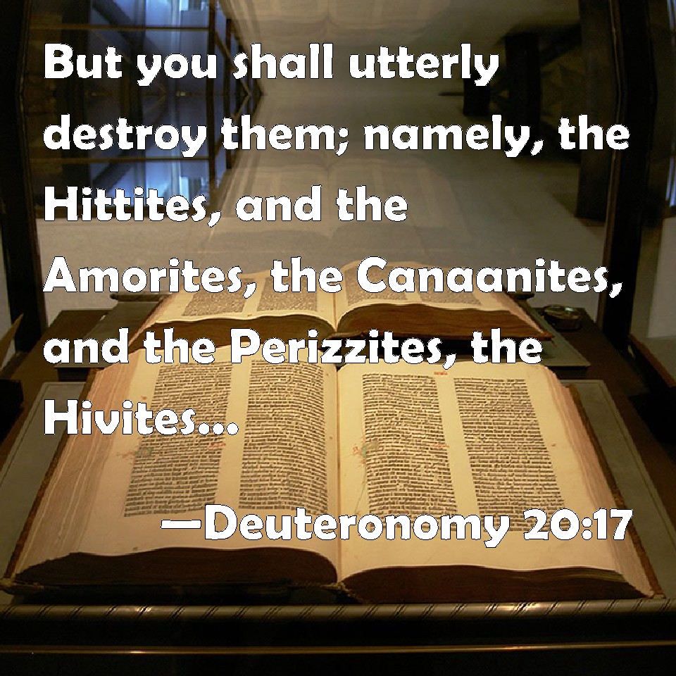 Image result for deuteronomy 20 :16